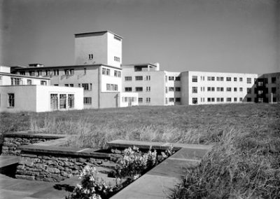 Rear of Ward Block and Archives Tower